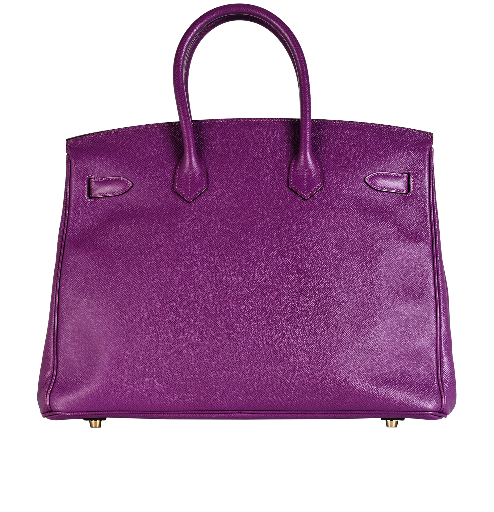 Birkin 35 In Epsom Anemone, &pound;8,800, Handbags, Purple, Leather, Back view